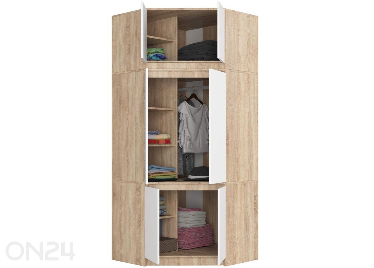 Kulmavaate vaatekaappi S100 II kuvasuurennos