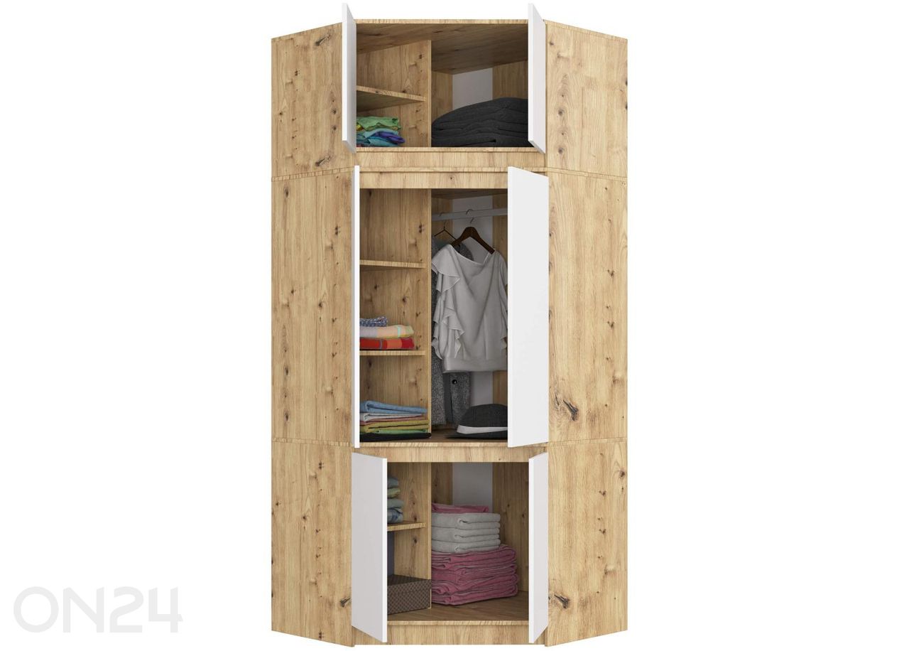 Kulmavaate vaatekaappi S100 II kuvasuurennos