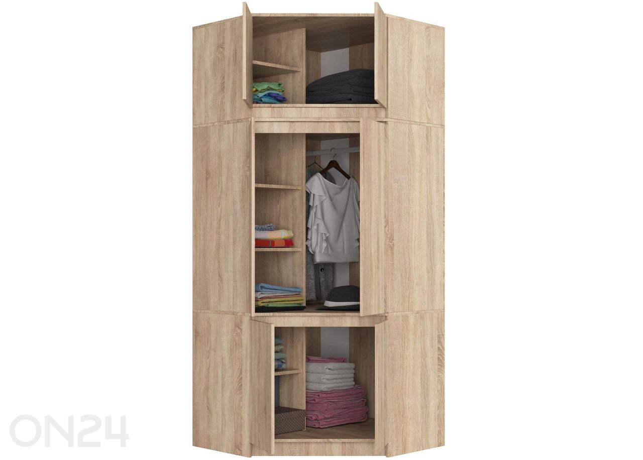 Kulmavaate vaatekaappi S100 II kuvasuurennos