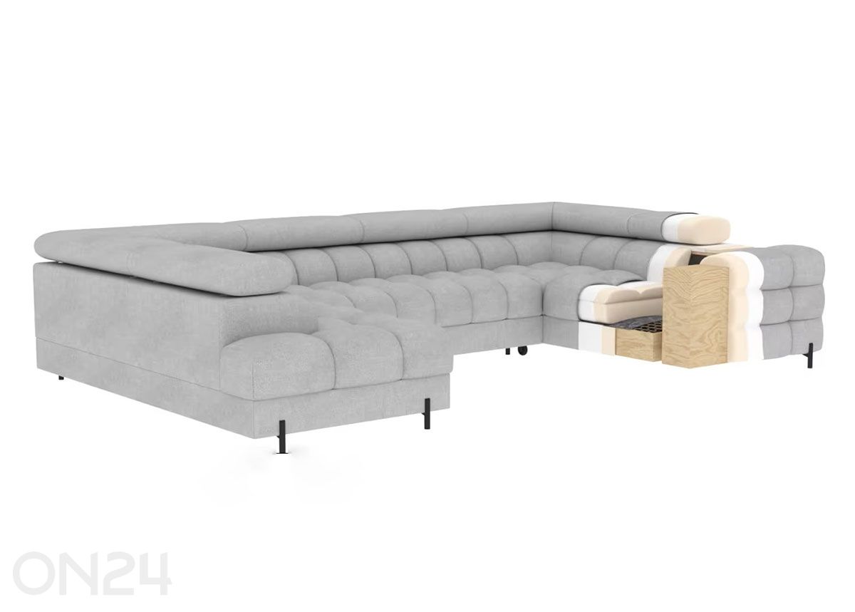 Kulmavuodesohva Fectory kuvasuurennos