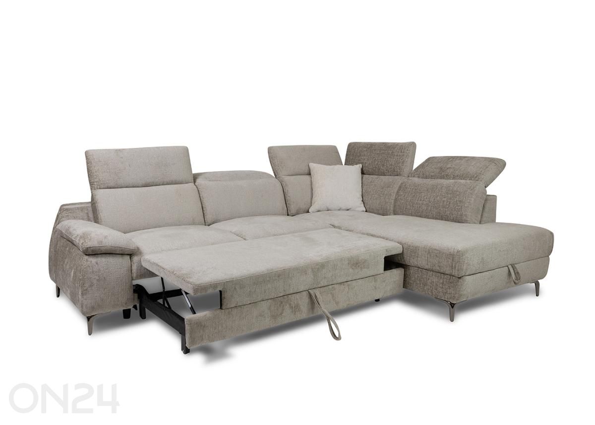 Kulmavuodesohva Silver kuvasuurennos
