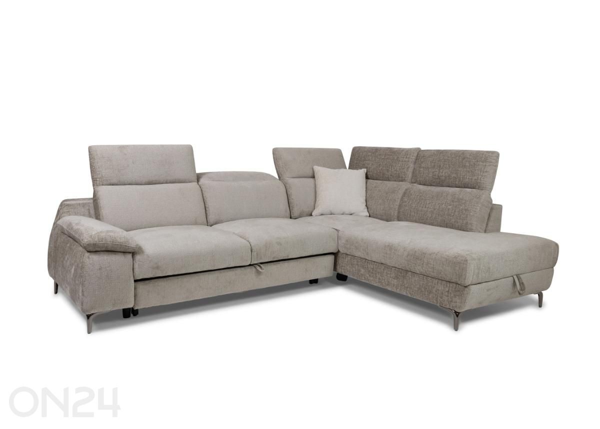 Kulmavuodesohva Silver kuvasuurennos