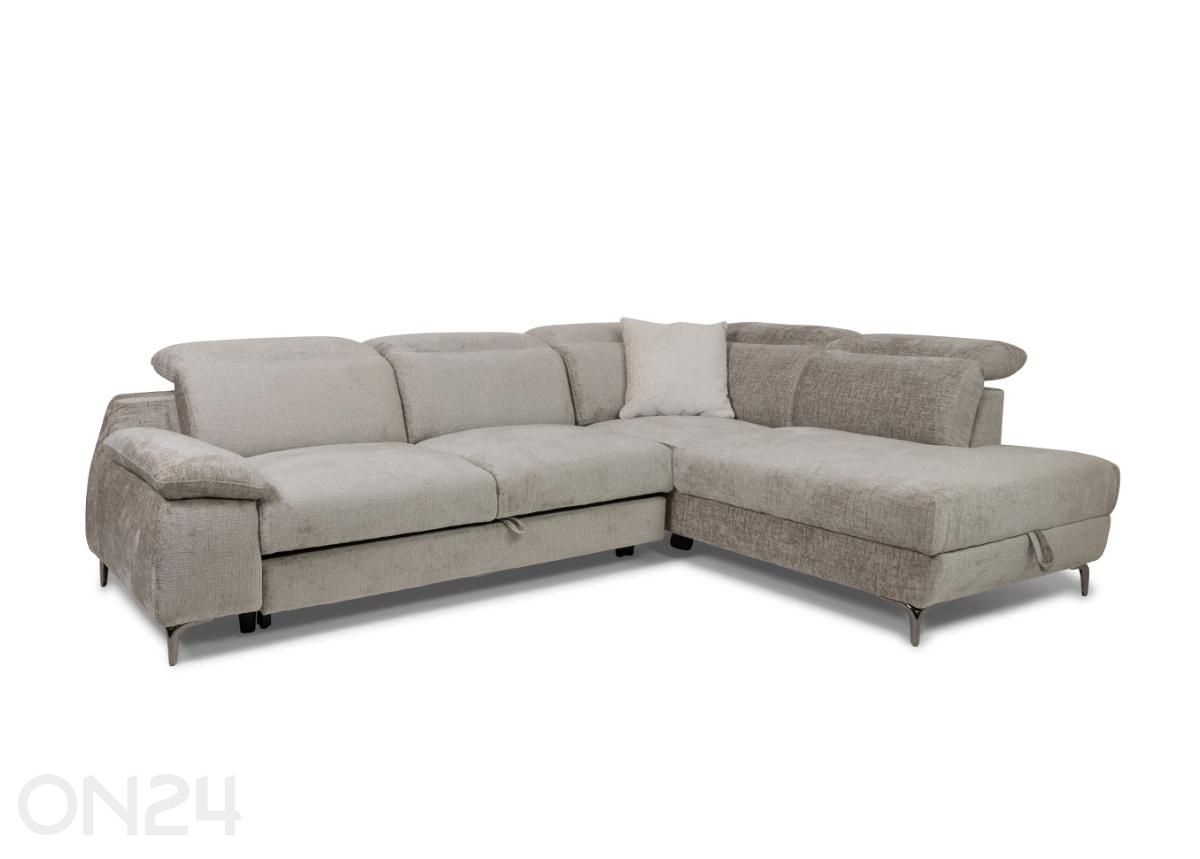 Kulmavuodesohva Silver kuvasuurennos