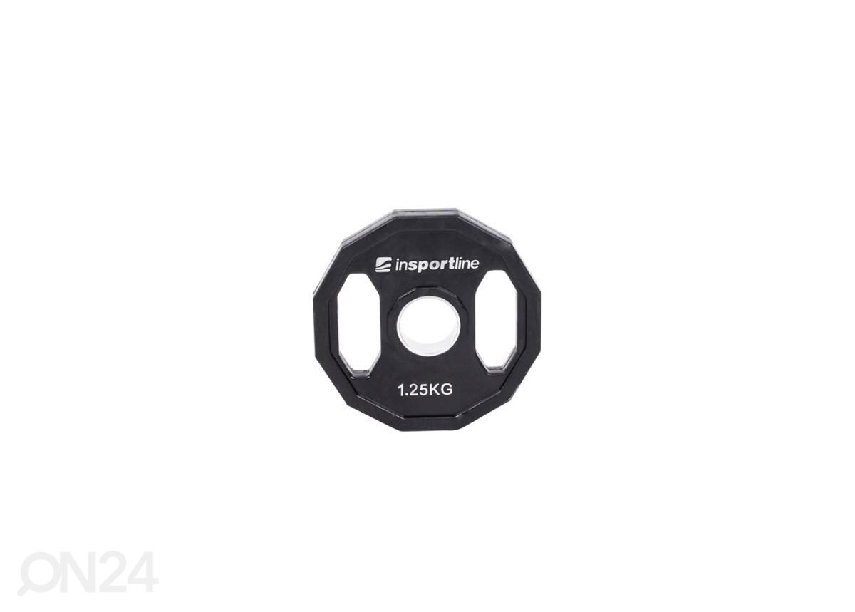 Kumitetut levypainot Olympic 50 mm inSPORTline Ruberton 1.25-25 kg kuvasuurennos