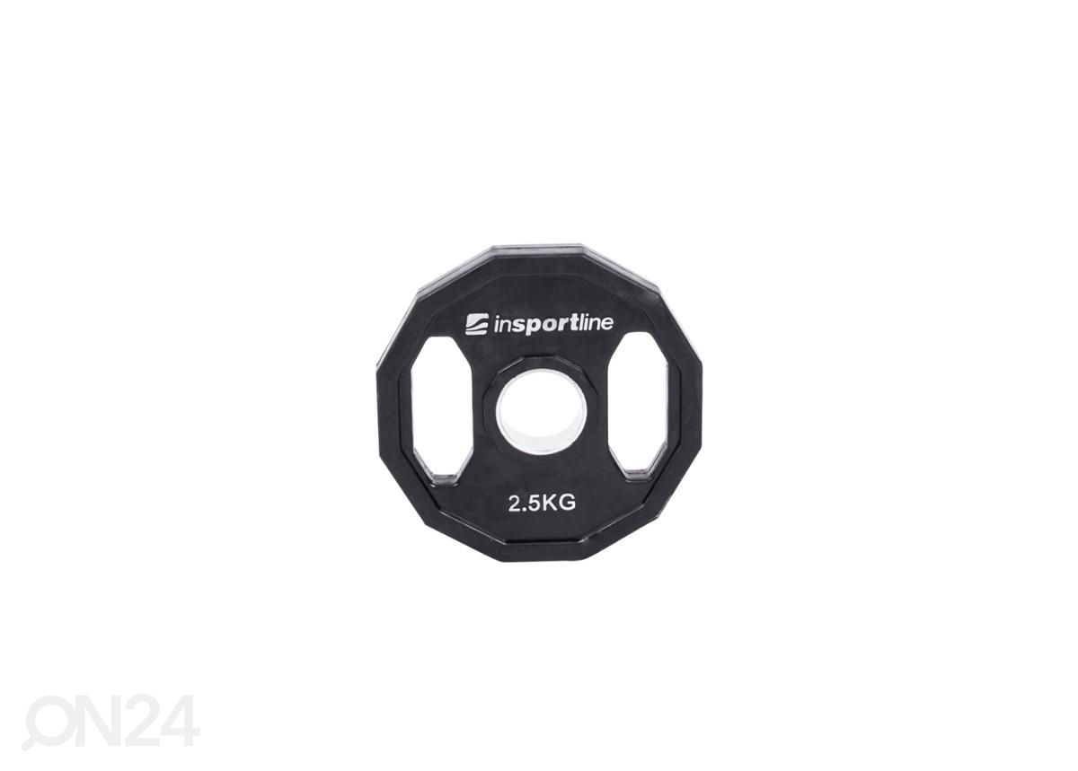 Kumitetut levypainot Olympic 50 mm inSPORTline Ruberton 1.25-25 kg kuvasuurennos