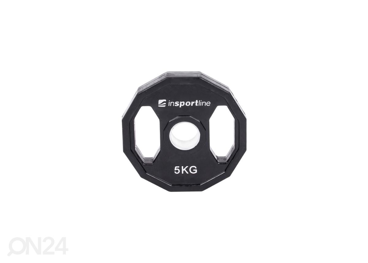 Kumitetut levypainot Olympic 50 mm inSPORTline Ruberton 1.25-25 kg kuvasuurennos