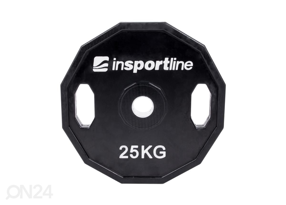 Kumitetut levypainot Olympic 50 mm inSPORTline Ruberton 1.25-25 kg kuvasuurennos