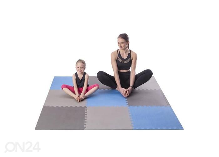 Kuntolaitteen suojamatto One Fitness MP10 60x60x1 cm 9 kpl kuvasuurennos