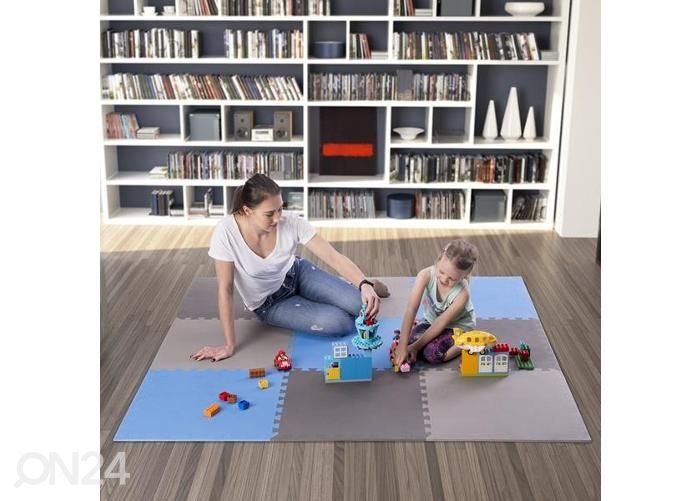 Kuntolaitteen suojamatto One Fitness MP10 60x60x1 cm 9 kpl kuvasuurennos