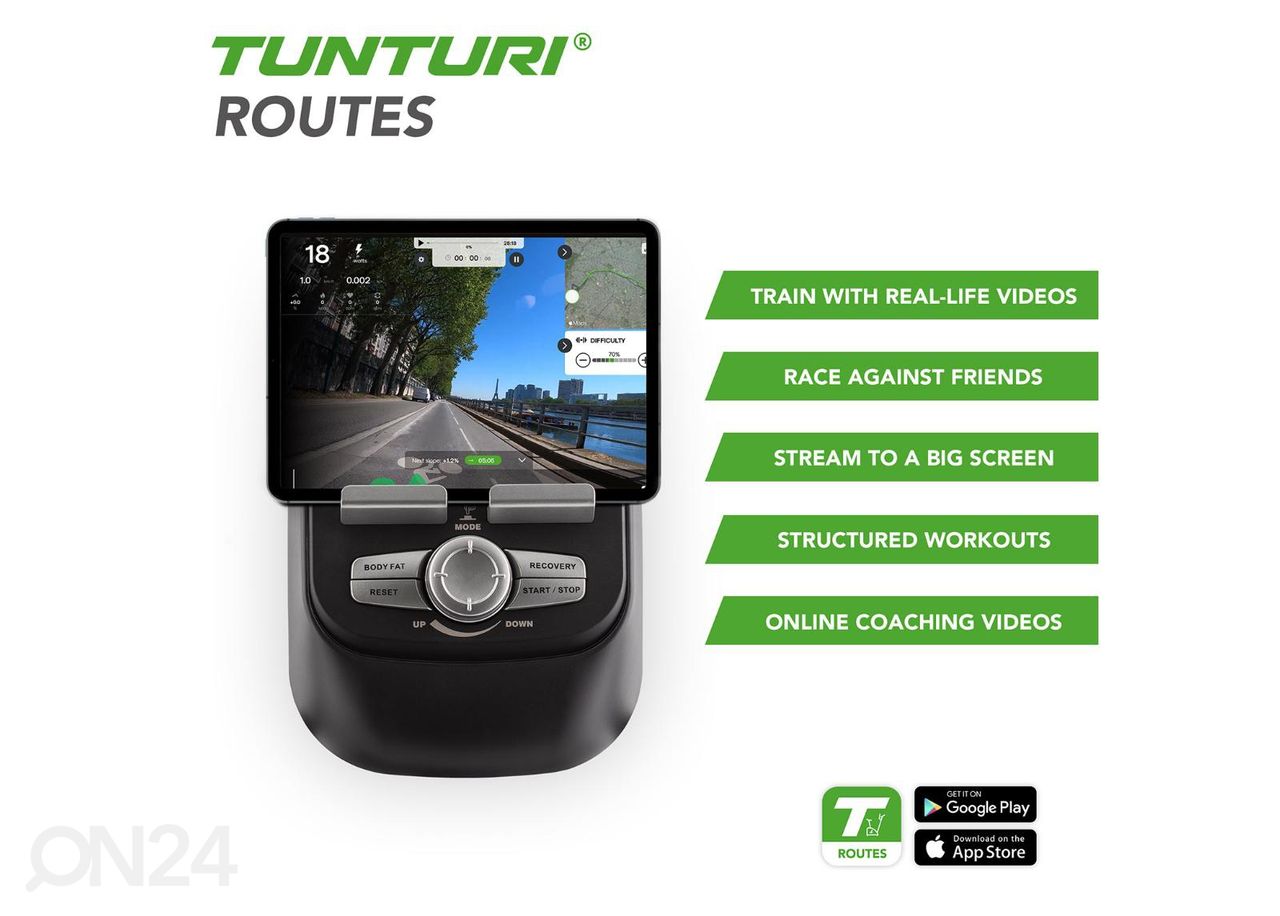 Kuntopyörä Tunturi Competence F40 kuvasuurennos