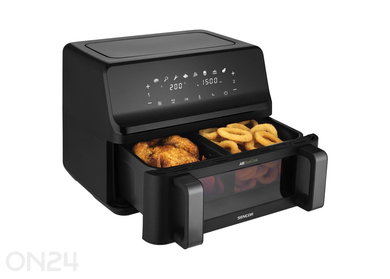 Kuuma­ilmapaisturi Sencor SFR9650BK, 2 × 4,5 L kuvasuurennos