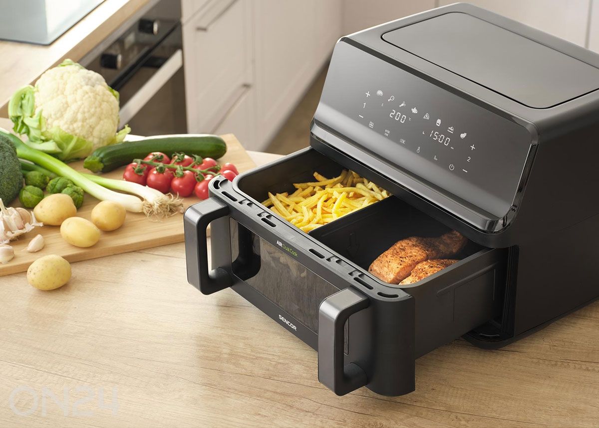 Kuuma­ilmapaisturi Sencor SFR9650BK, 2 × 4,5 L kuvasuurennos