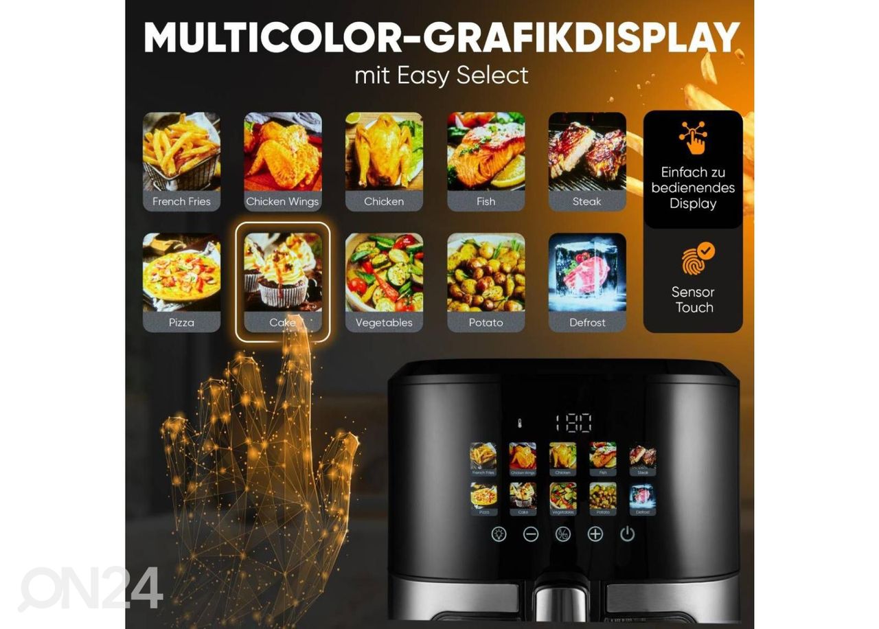 KuumailmakeitinProfiCook PCFR1286H kuvasuurennos