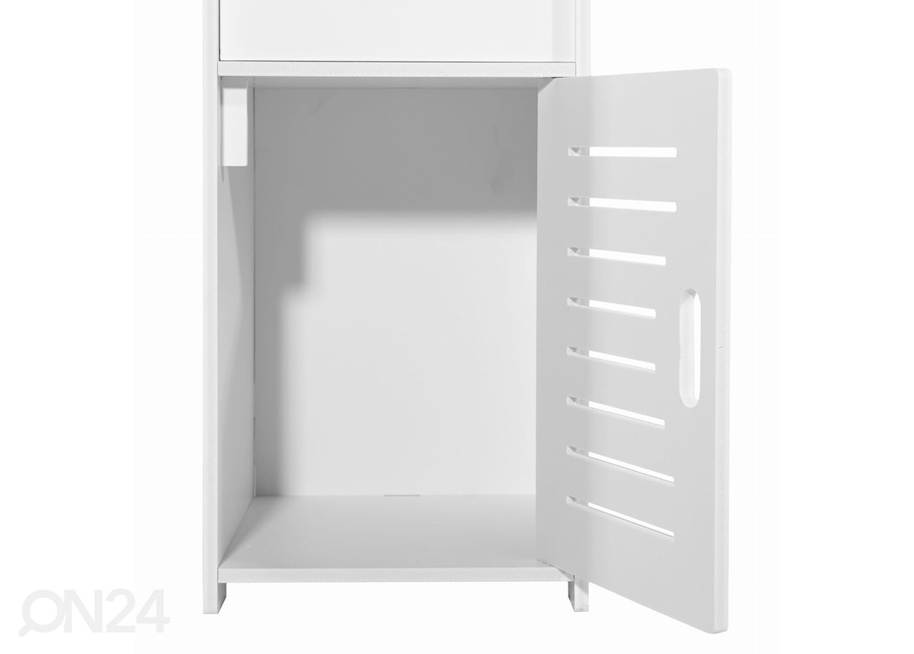 Kylpyhuoneen kaappi 80 cm, valkoinen kuvasuurennos