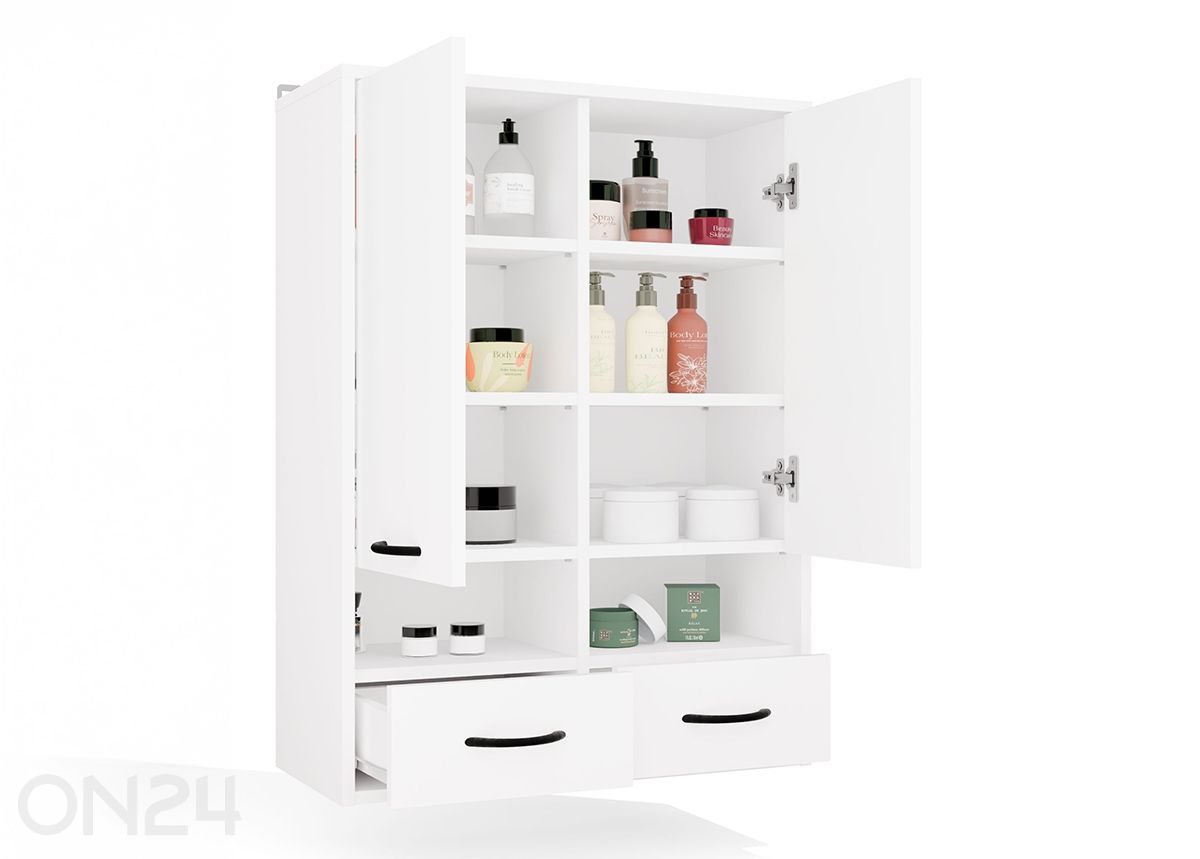Kylpyhuoneen kaappi seinälle Nina kuvasuurennos