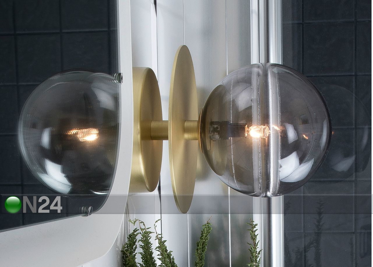 Kylpyhuoneen katto- ja seinävalaisin Art Deco kuvasuurennos