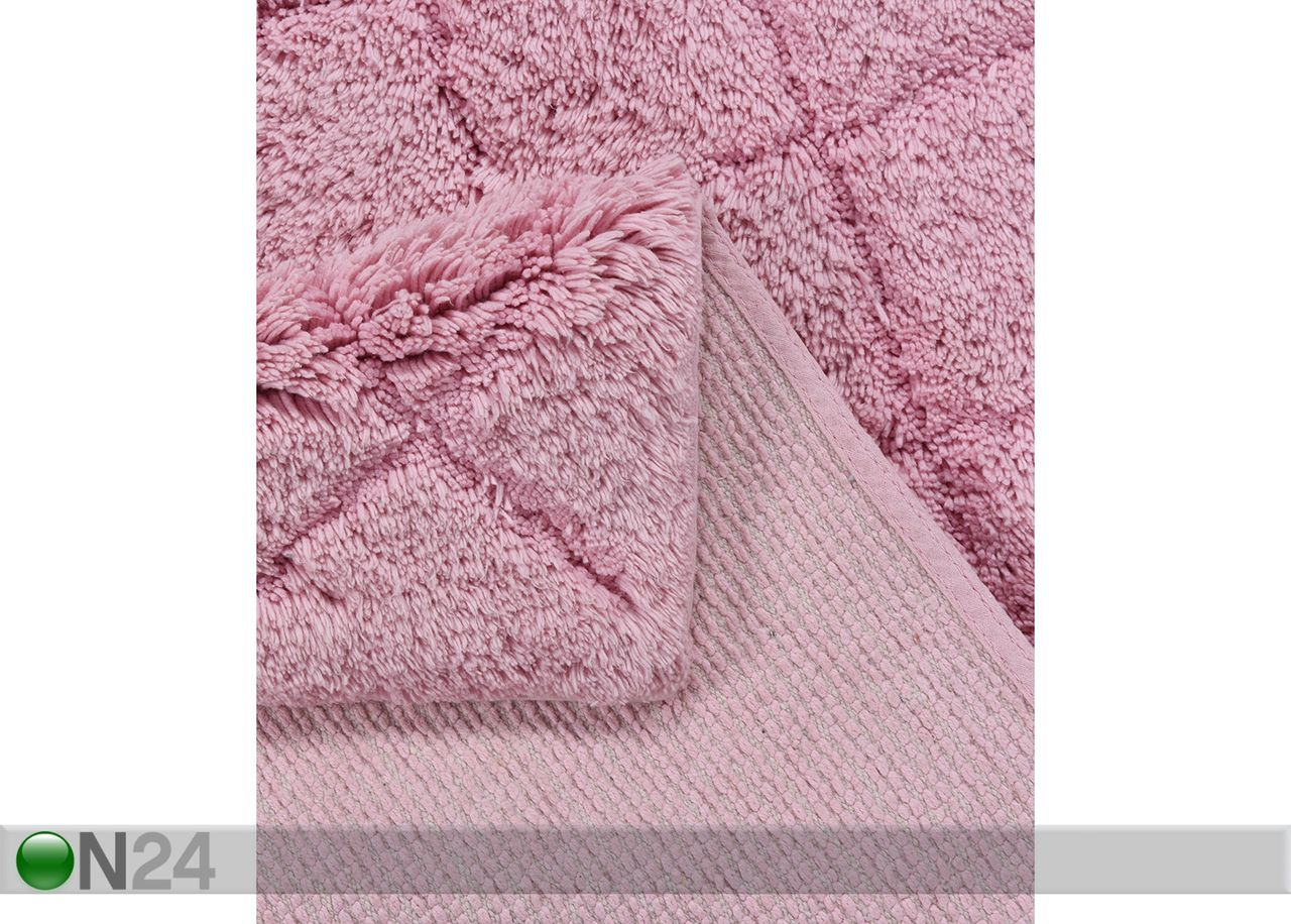 Kylpyhuoneen matto Cotton Pattern 60x100 cm kuvasuurennos