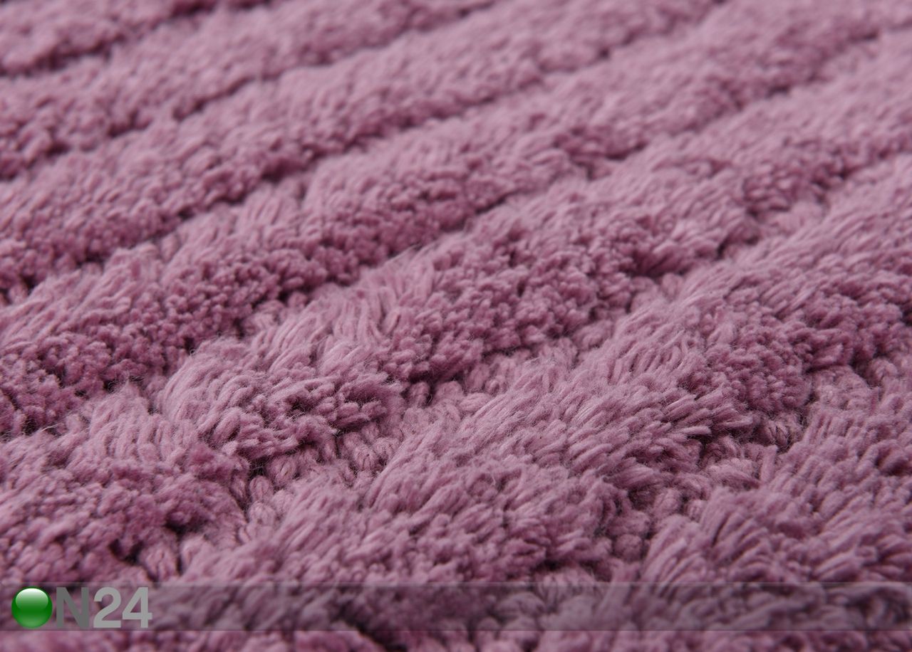 Kylpyhuoneen matto Cotton Stripe 70x120 cm kuvasuurennos