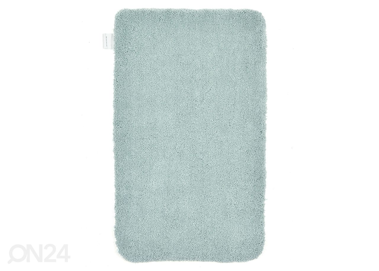 Kylpyhuoneen matto Tom Tailor Cozy Bath Uni 50x60 cm, mintunvihreä kuvasuurennos