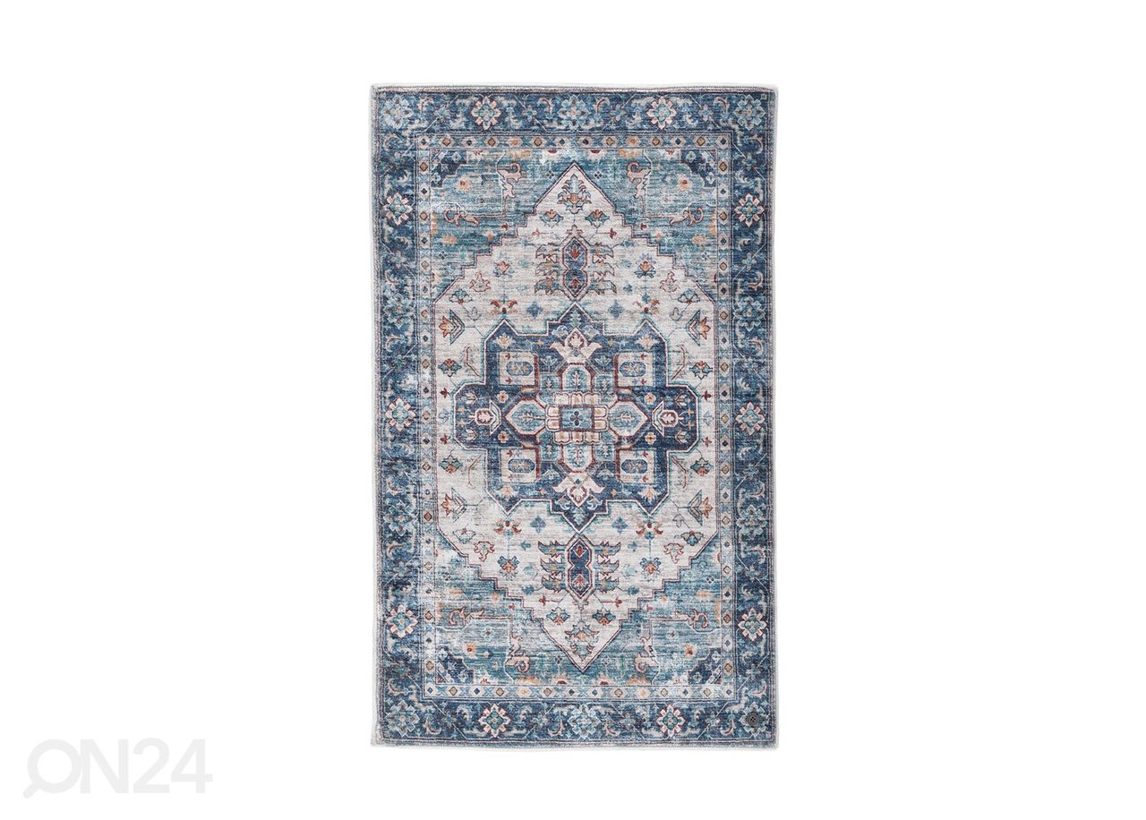 Kylpyhuoneen matto Tom Tailor Oriental Bath 60x100 cm, turkoosi kuvasuurennos
