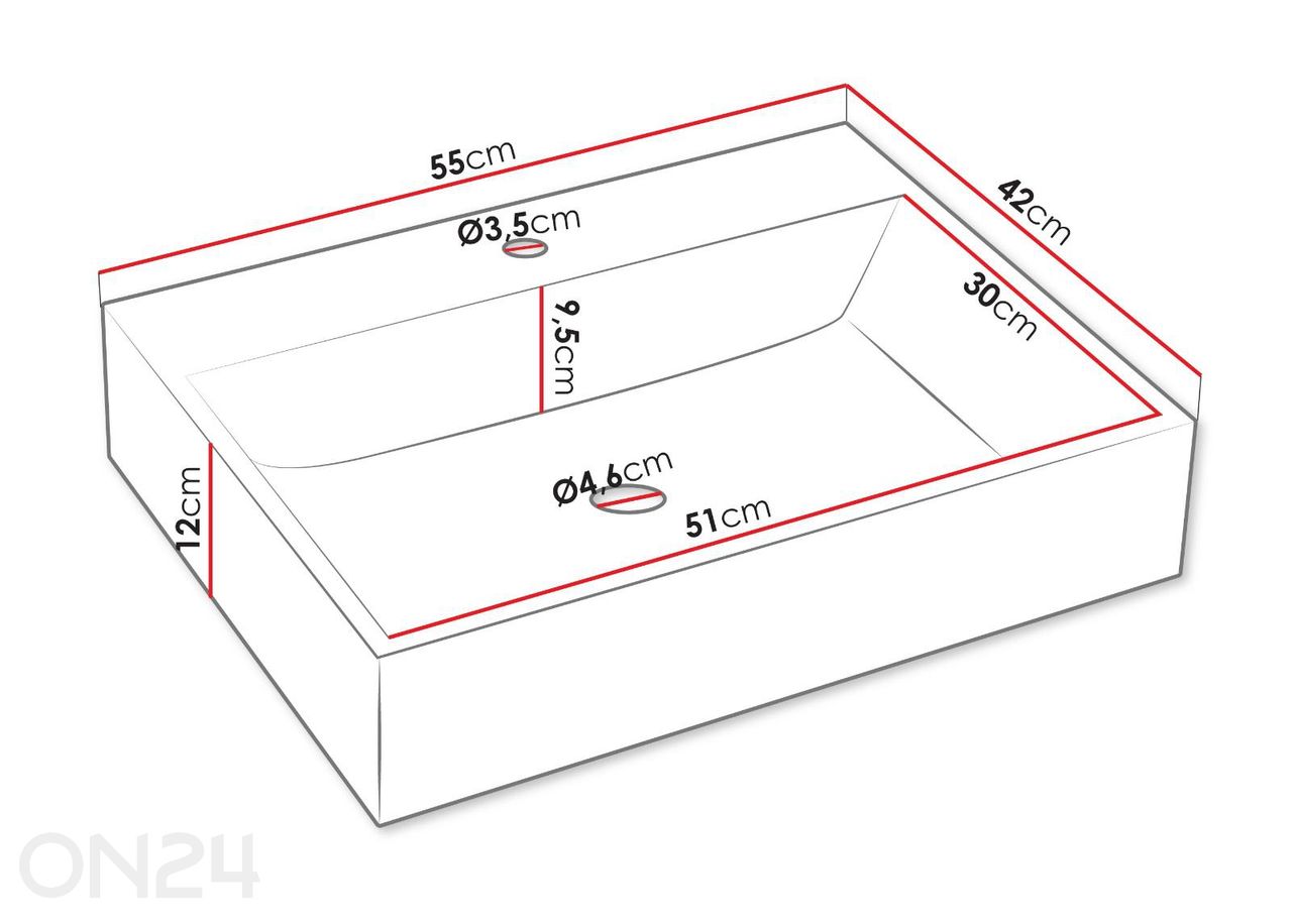 Kylpyhuonekaappi Gariano + pesuallas kuvasuurennos