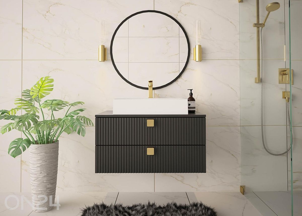 Kylpyhuonekaappi Gariano + pesuallas kuvasuurennos