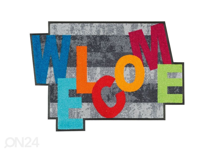 Kynnysmatto Crazy Welcome 60x85 cm kuvasuurennos