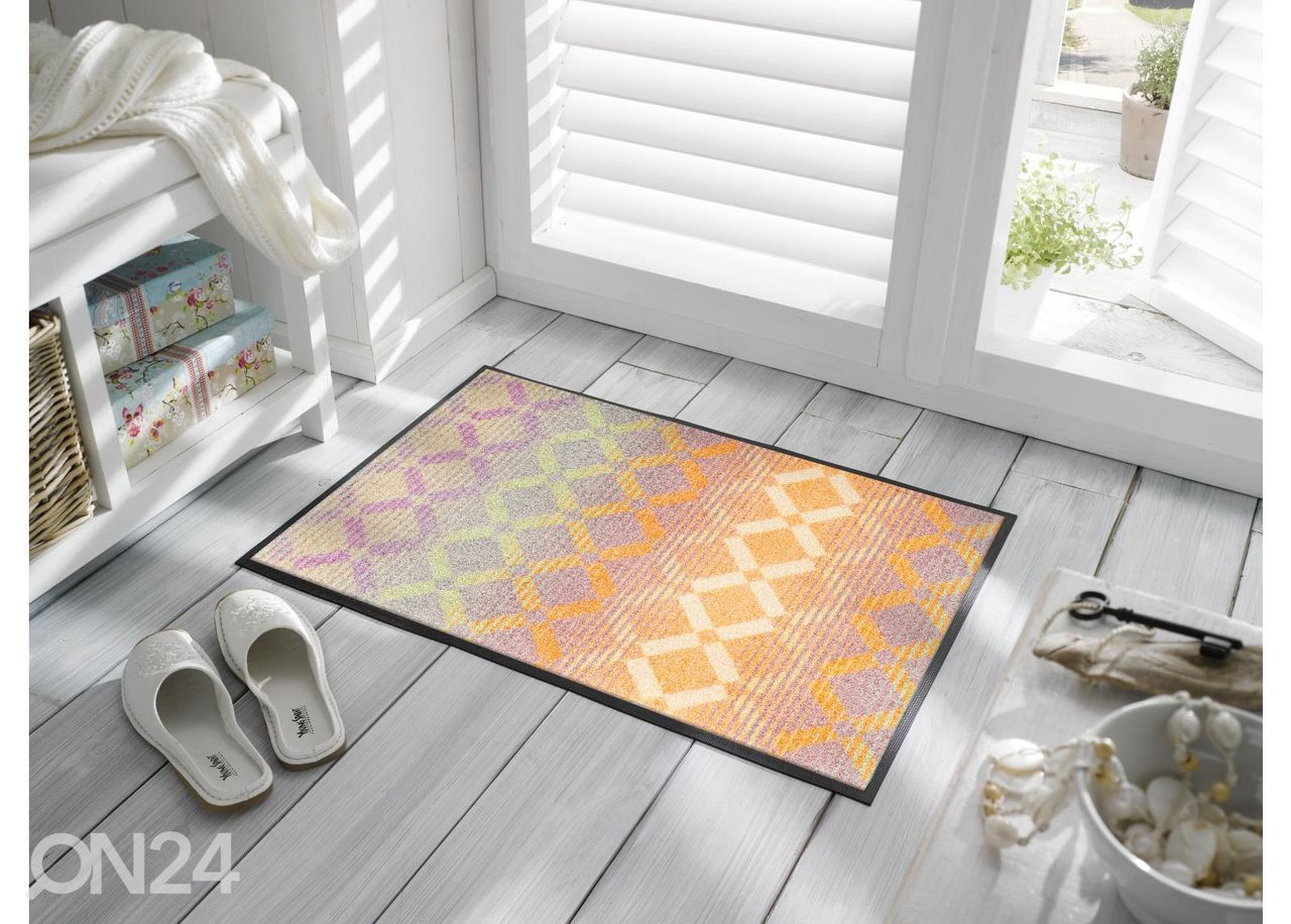 Kynnysmatto Diamond Melody 50x75 cm kuvasuurennos