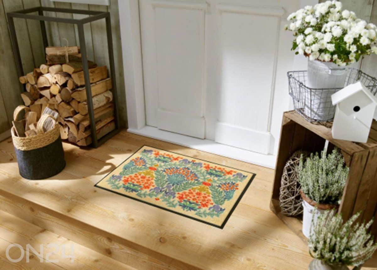 Kynnysmatto Flower Bouquet Daylight 50x75 cm kuvasuurennos