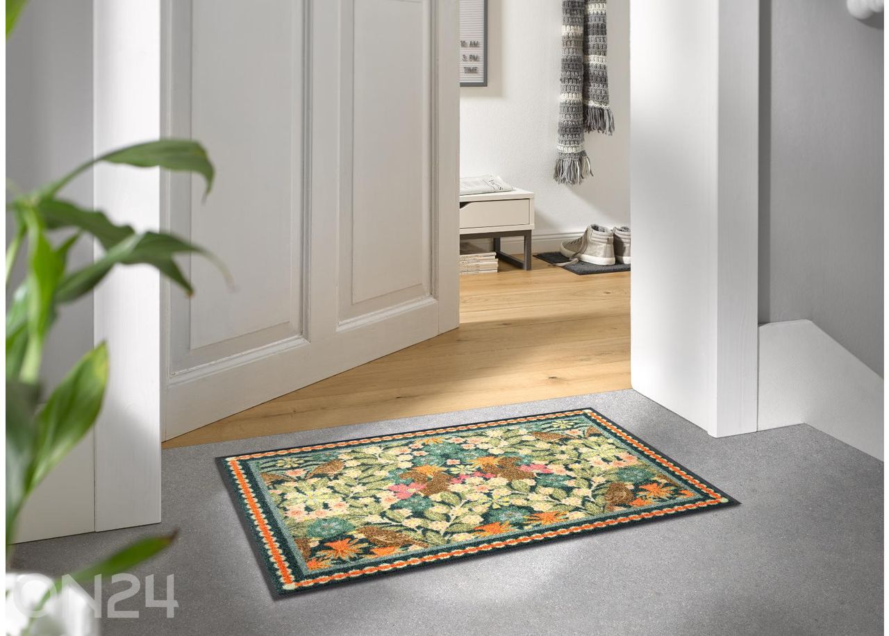 Kynnysmatto Garden Luxe Blue 50x75 cm kuvasuurennos