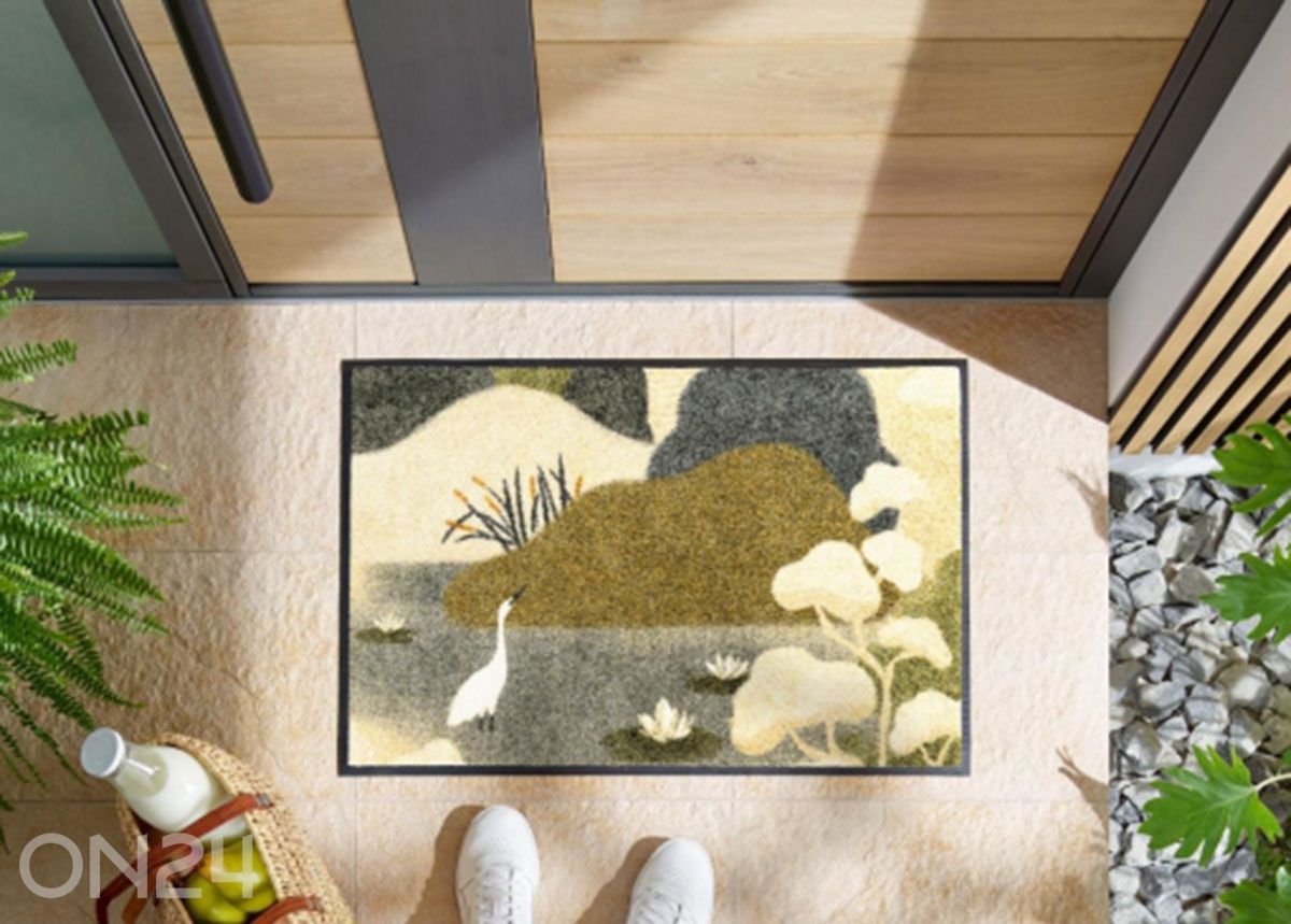 Kynnysmatto Zen Flow 50x75 cm kuvasuurennos