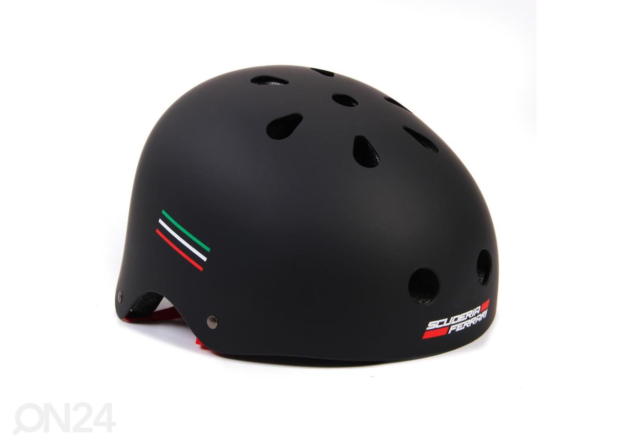 Kypärä Ferrari M 53-56 cm musta kuvasuurennos