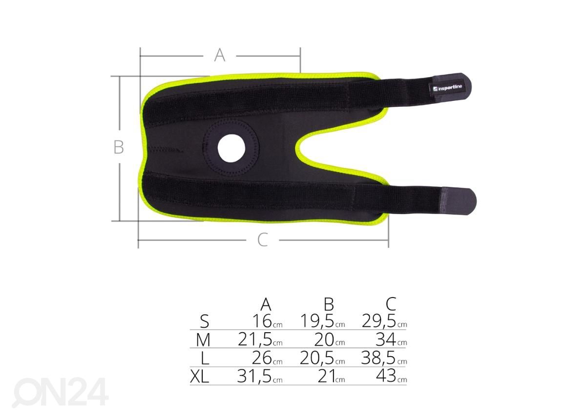 Kyynärpään tukiside magnetic bamboo inSPORTline kuvasuurennos