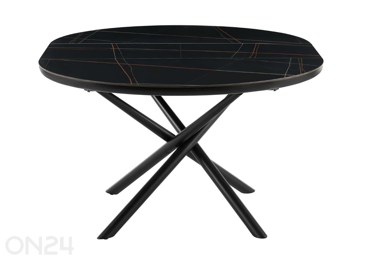 Laajennettava ruokapöytä Ø120 cm kuvasuurennos