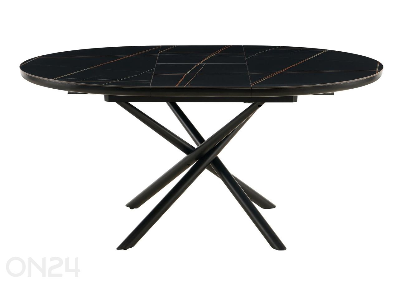 Laajennettava ruokapöytä Ø120 cm kuvasuurennos