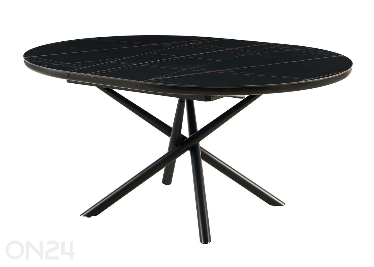 Laajennettava ruokapöytä Ø120 cm kuvasuurennos