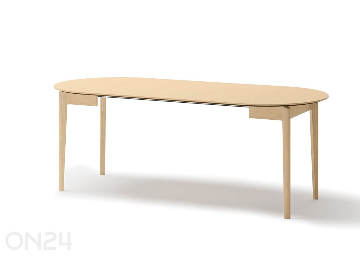 Laajennettava ruokapöytä Plot Ø 90x90/210 cm kuvasuurennos