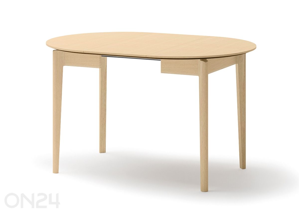 Laajennettava ruokapöytä Plot Ø 90x90/210 cm kuvasuurennos