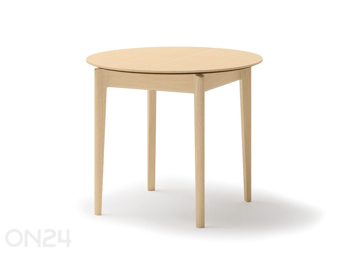 Laajennettava ruokapöytä Plot Ø 90x90/210 cm kuvasuurennos