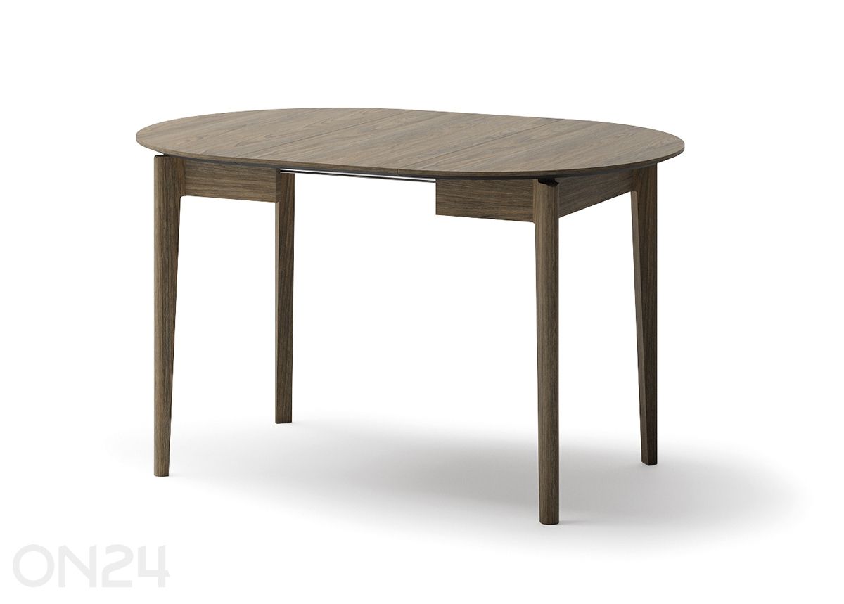 Laajennettava ruokapöytä Plot Ø 90x90/210 cm kuvasuurennos