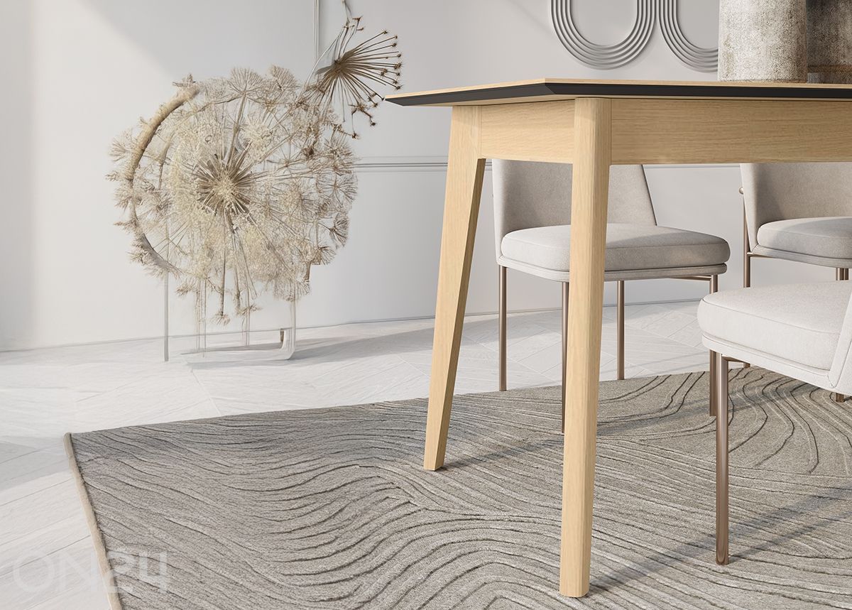 Laajennettava ruokapöytä Plot 85x145/220 cm kuvasuurennos