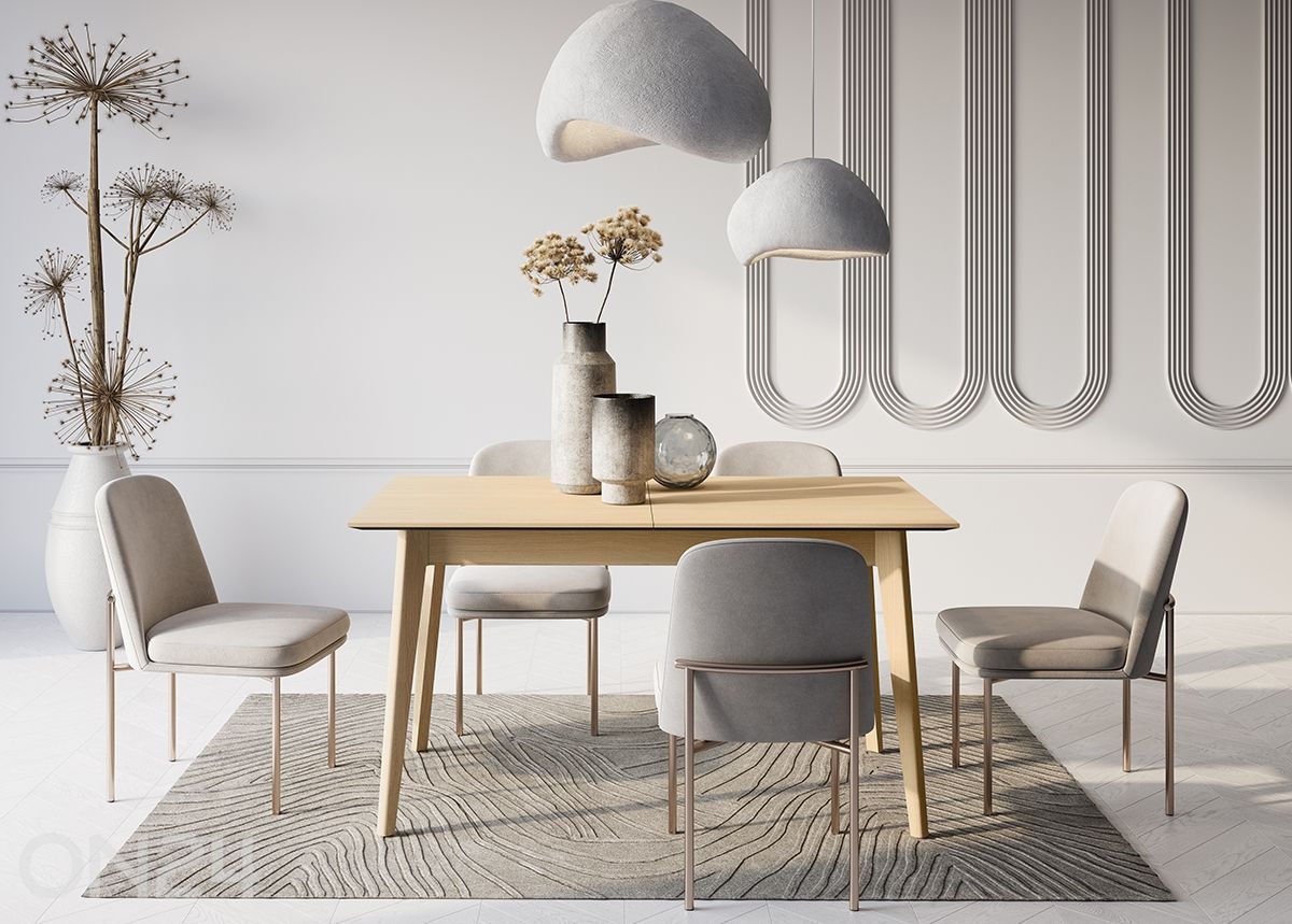 Laajennettava ruokapöytä Plot 85x145/220 cm kuvasuurennos