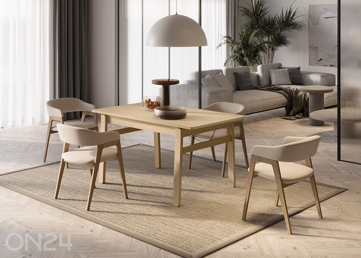 Laajennettava ruokapöytä Plot 85x149/269 cm kuvasuurennos