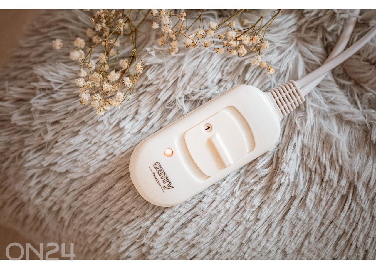 Lämmitettävä tyyny Camry CR 7428, 38 × 38 cm, harmaa kuvasuurennos