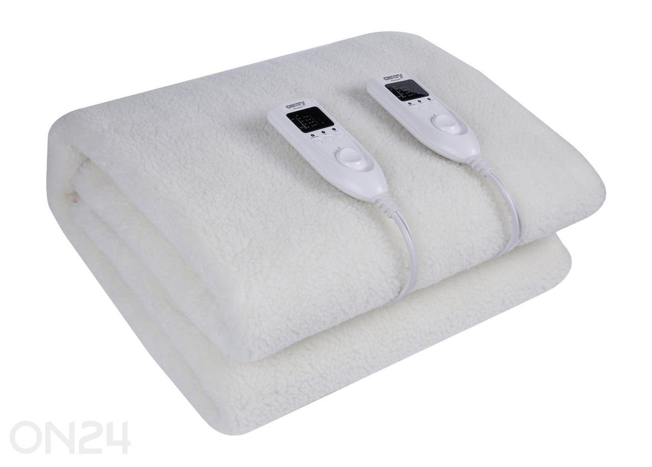 Lämmitetty peitto Camry CR 7421, 180×160 cm, valkoinen kuvasuurennos