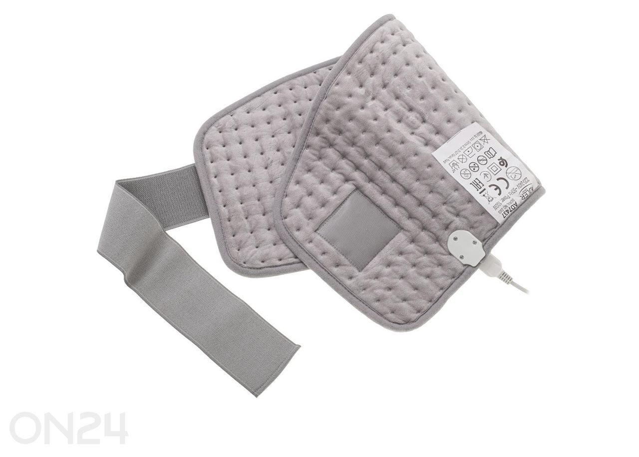 Lämmitinvyö Adler AD 7437, vaaleanharmaa kuvasuurennos