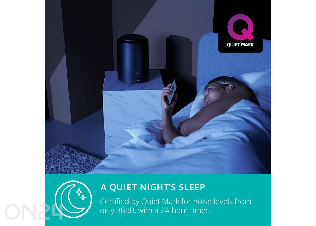 Lämpöpuhallin Duux Threesixty 2 Smart Wi-Fi, harmaa kuvasuurennos