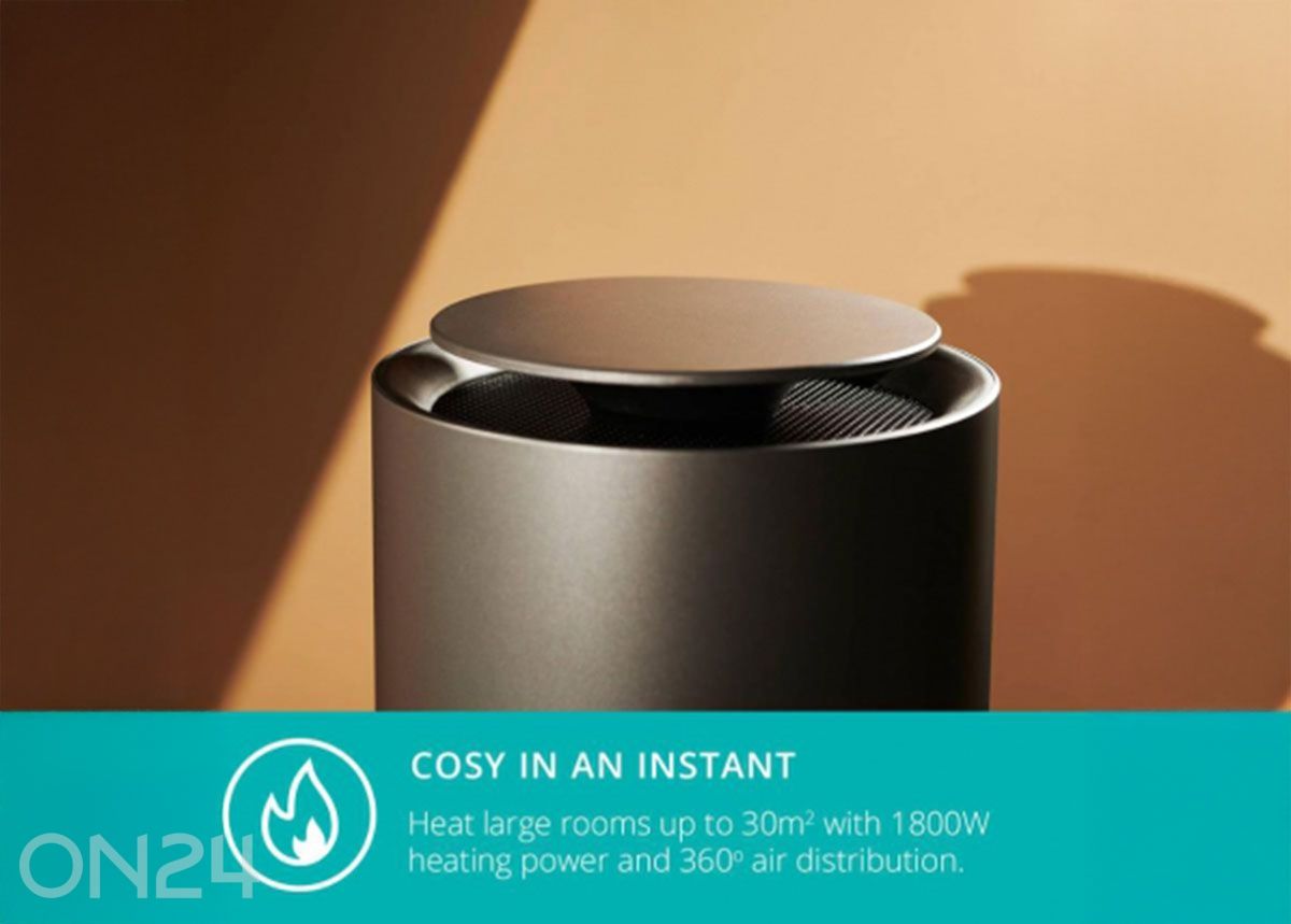 Lämpöpuhallin Duux Threesixty 2 Smart Wi-Fi, harmaa kuvasuurennos