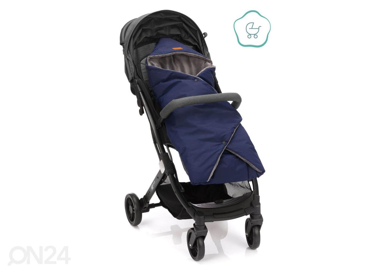 Lämpöpussi Fillikid Tanaga talvikäyttöön 96 cm navy kuvasuurennos