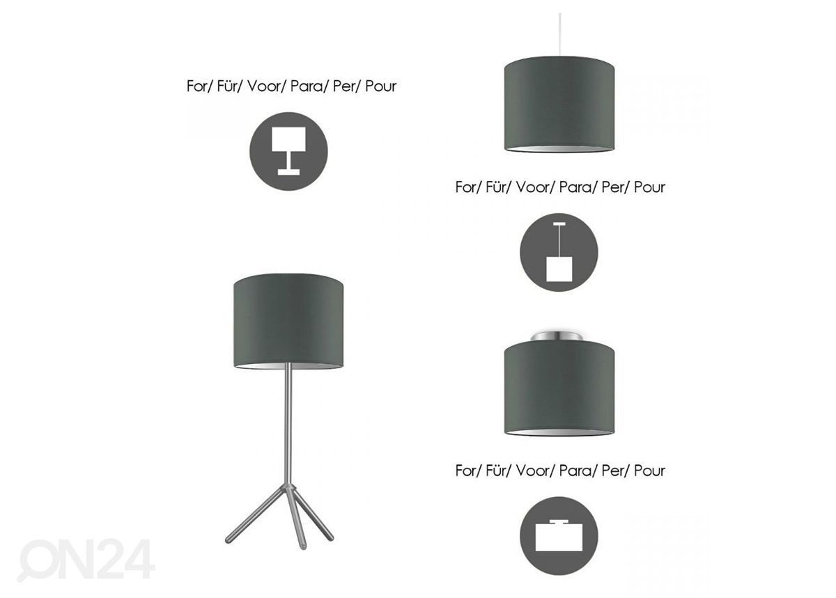 Lampun varjostin Bling ⌀25xh19 cm kuvasuurennos